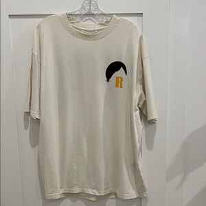 Rhude Moonlight Tee in Cream. In excellent condition. Mens size Large